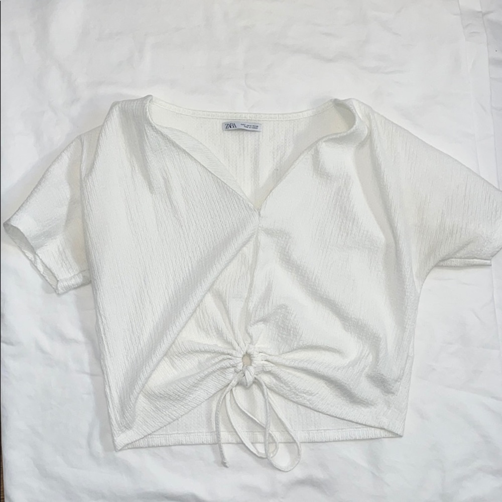 Zara tie top
